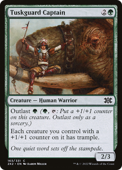 Tuskguard Captain (2X2-163) - Double Masters 2022 Foil-1
