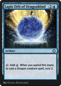 Lapis Orb of Dragonkind (HBG-127) - Alchemy Horizons: Baldur's Gate-1