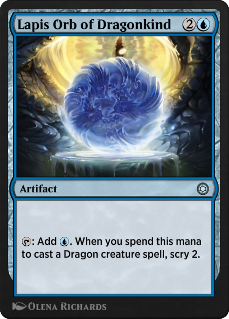 Lapis Orb of Dragonkind (HBG-127) - Alchemy Horizons: Baldur's Gate-1