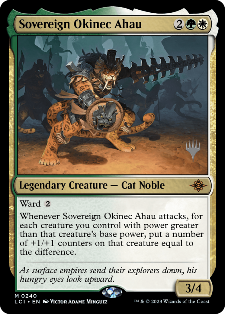 Sovereign Okinec Ahau (Promo Pack) [The Lost Caverns of Ixalan Promos]-1