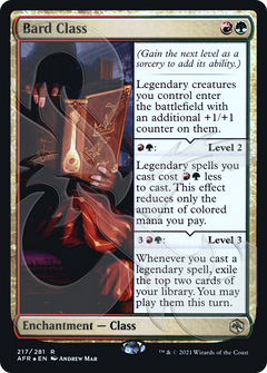 Bard Class (Ampersand Promo) [Dungeons & Dragons: Adventures in the Forgotten Realms Promos]-1