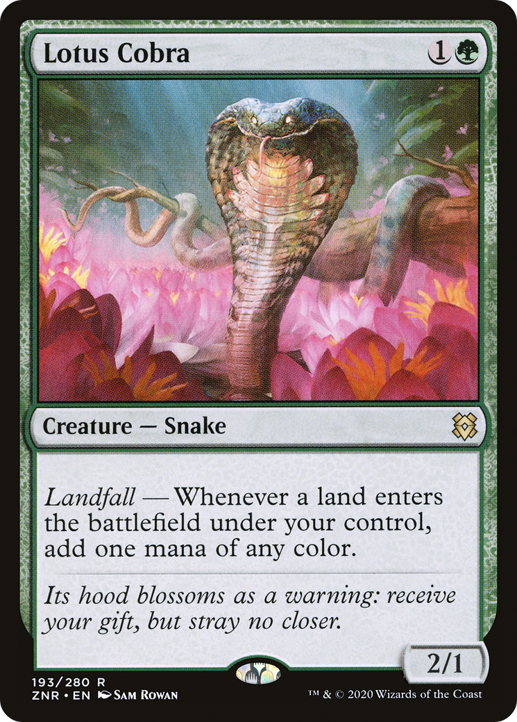 Lotus Cobra [Zendikar Rising]-1