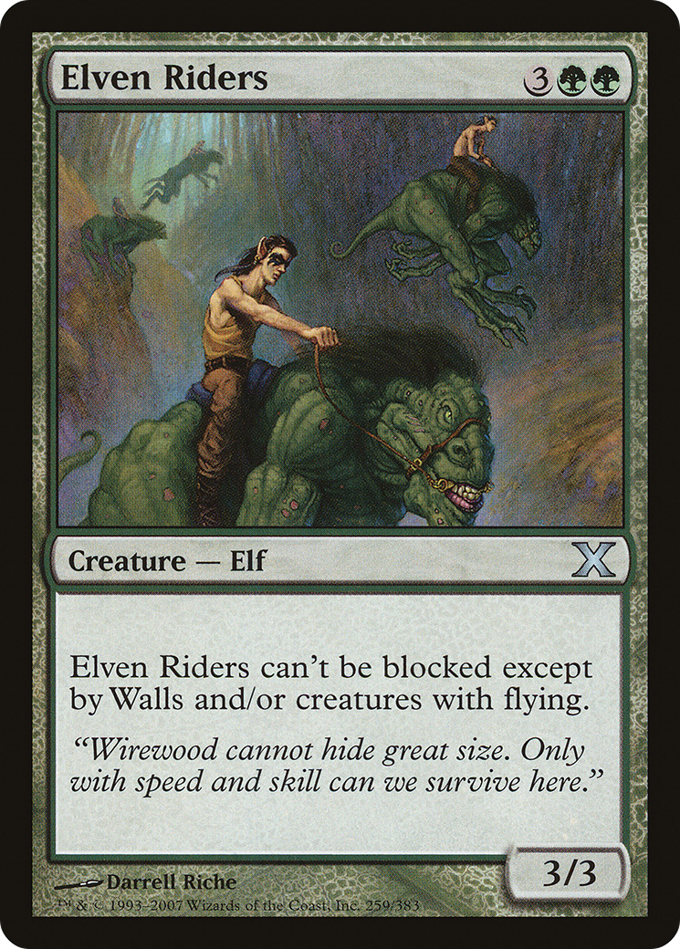 Elven Riders [Tenth Edition]-1