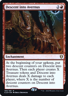Descent into Avernus [Commander Legends: Battle for Baldur's Gate Prerelease Promos]-1