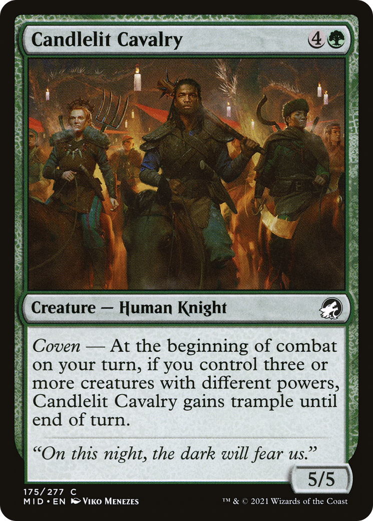 Candlelit Cavalry [Innistrad: Midnight Hunt]-1