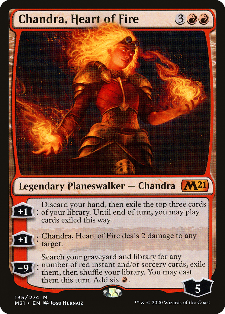 Chandra, Heart of Fire [Core Set 2021]-1