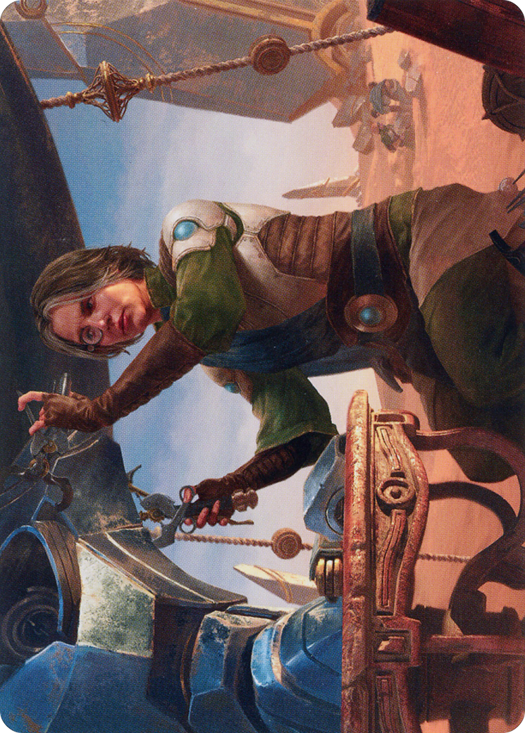 Tocasia, Dig Site Mentor // Tocasia, Dig Site Mentor (ABRO-040) - The Brothers' War Art Series (Borderless)-3