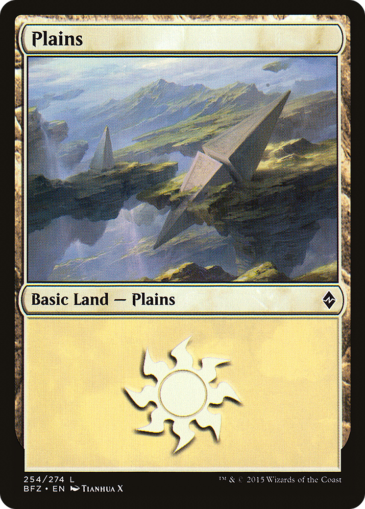 Plains (254) [Battle for Zendikar]-1