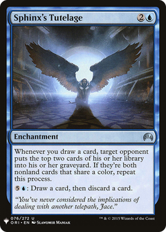 Sphinx's Tutelage [Mystery Booster]-1