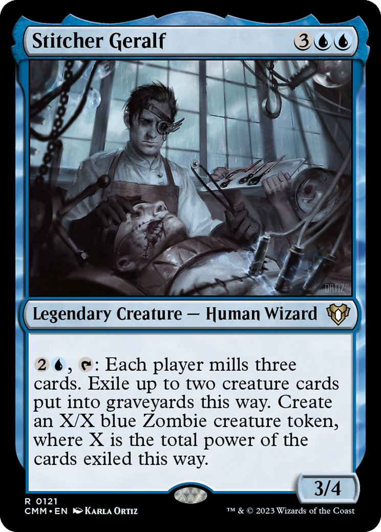 Stitcher Geralf [Commander Masters]-1