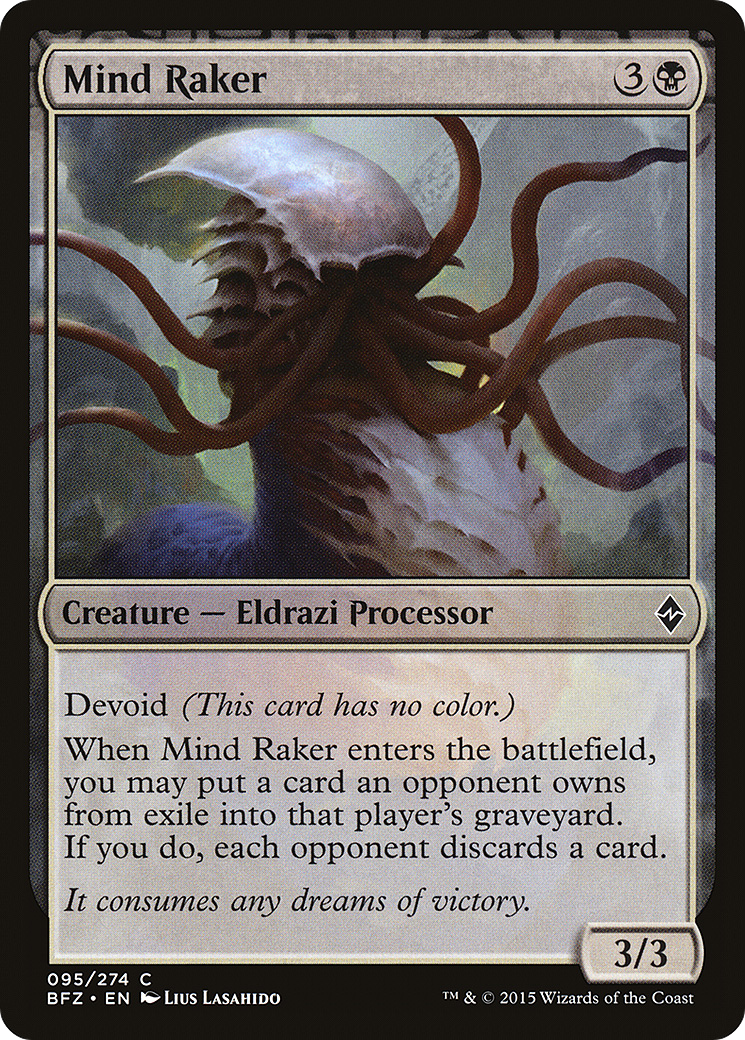 Mind Raker [Battle for Zendikar]-1