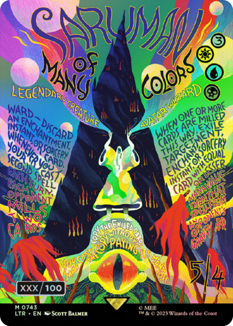 Saruman of Many Colors (Borderless Poster) (Serialized) [The Lord of the Rings: Tales of Middle-Earth]-1