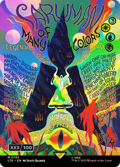 Saruman of Many Colors (Borderless Poster) (Serialized) [The Lord of the Rings: Tales of Middle-Earth]-1