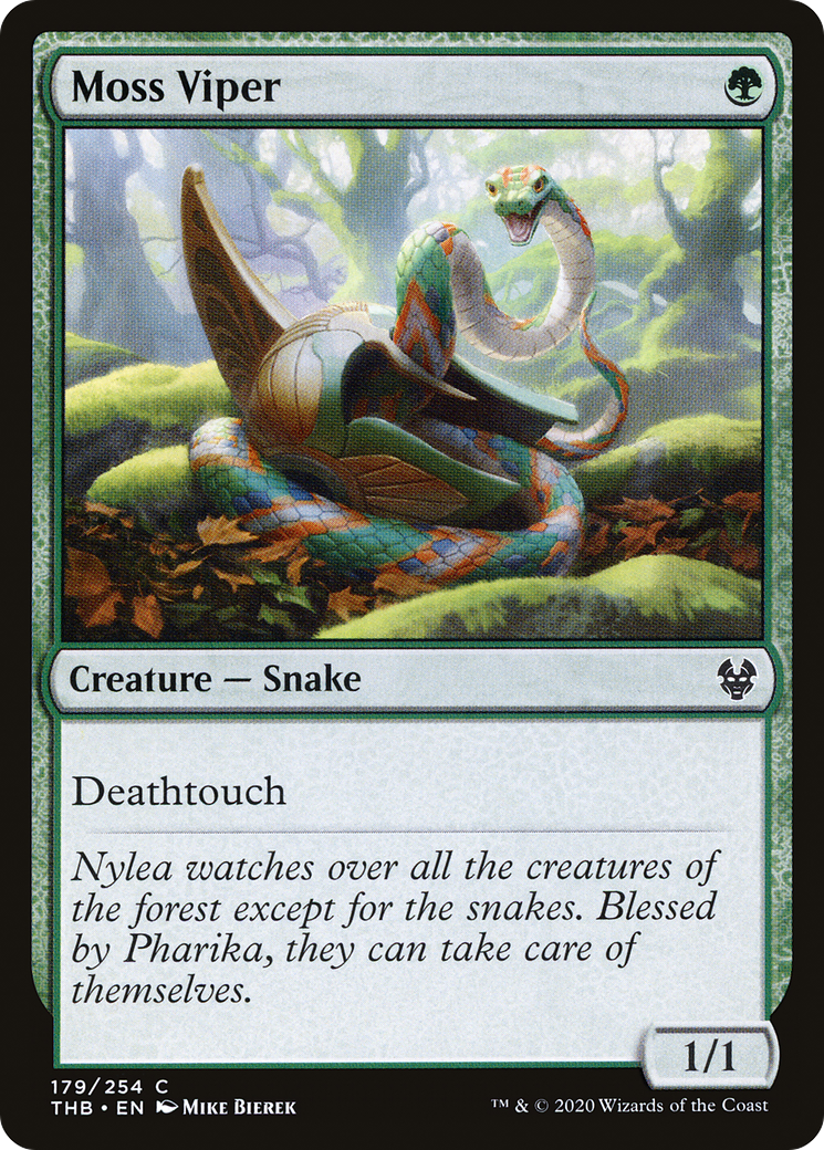 Moss Viper [Theros Beyond Death]-1