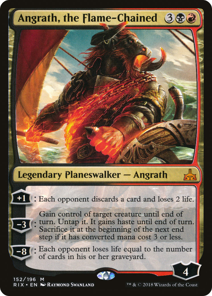 Angrath, the Flame-Chained [Rivals of Ixalan]-1