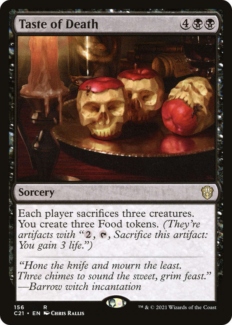 Taste of Death [Commander 2021]-1