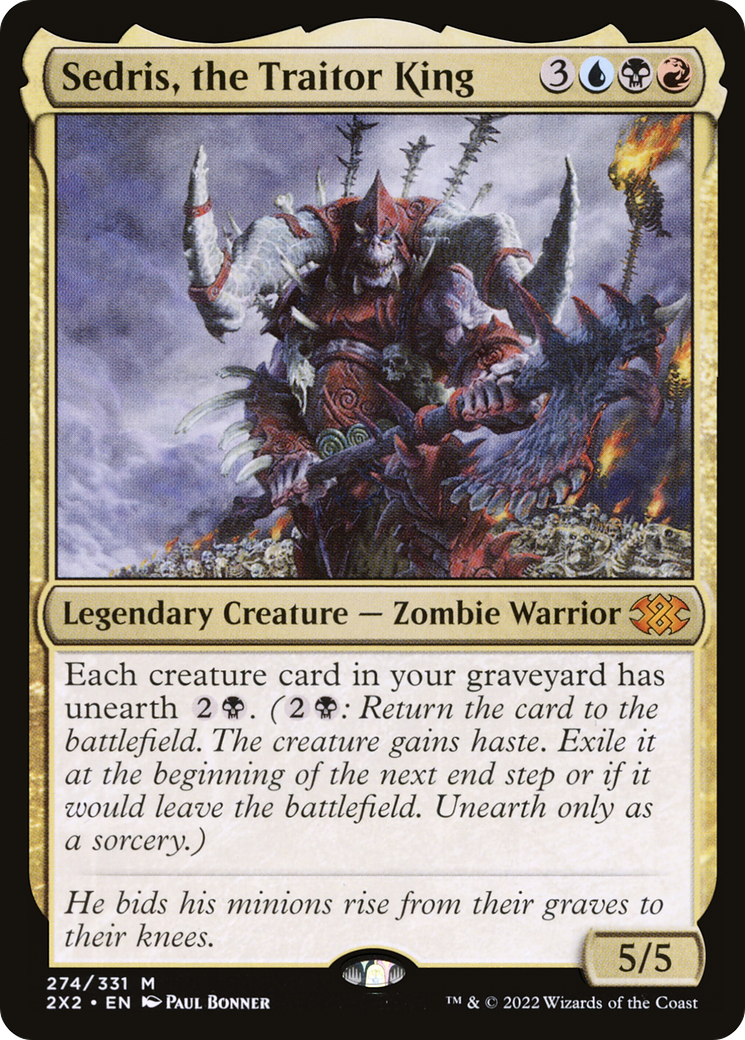 Sedris, the Traitor King [Double Masters 2022]-1