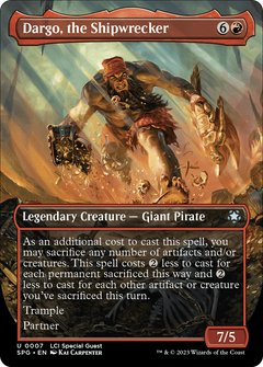 Dargo, the Shipwrecker (Borderless) [The Lost Caverns of Ixalan Special Guests]-1