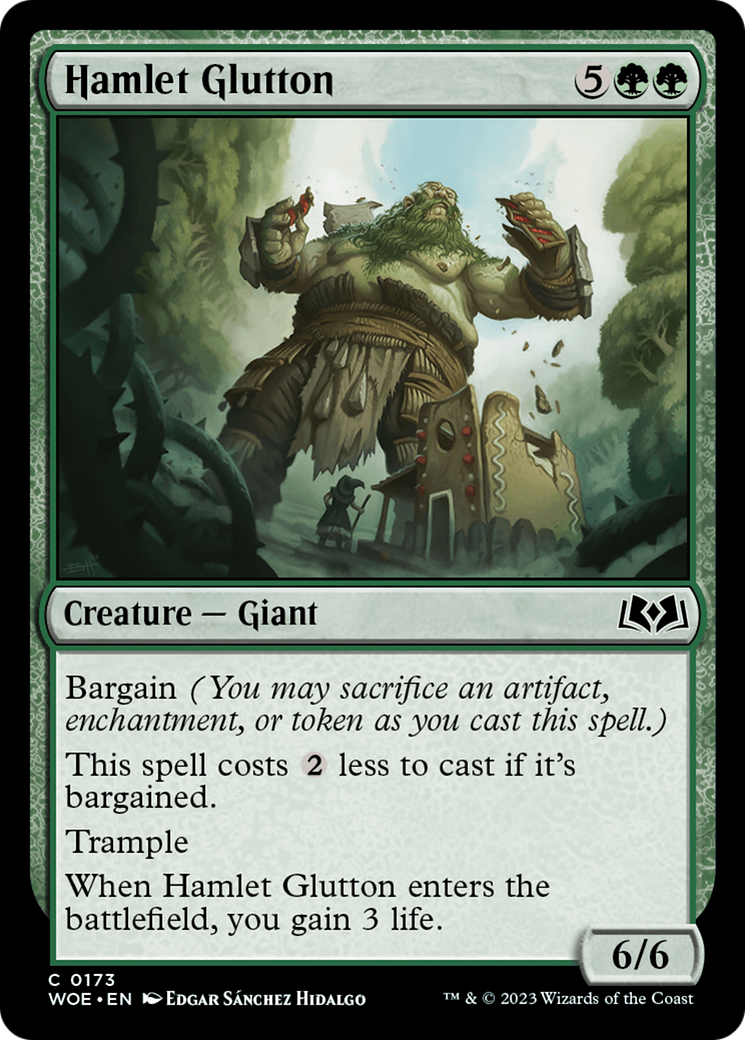 Hamlet Glutton [Wilds of Eldraine]-1