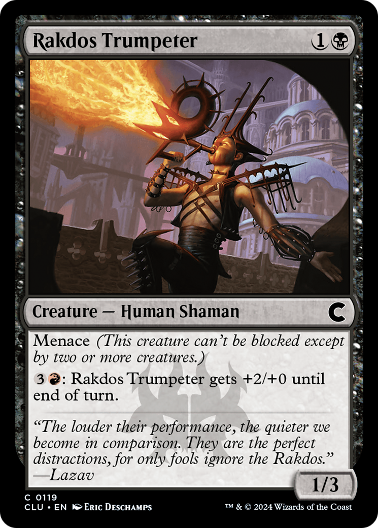 Rakdos Trumpeter [Ravnica: Clue Edition]-1