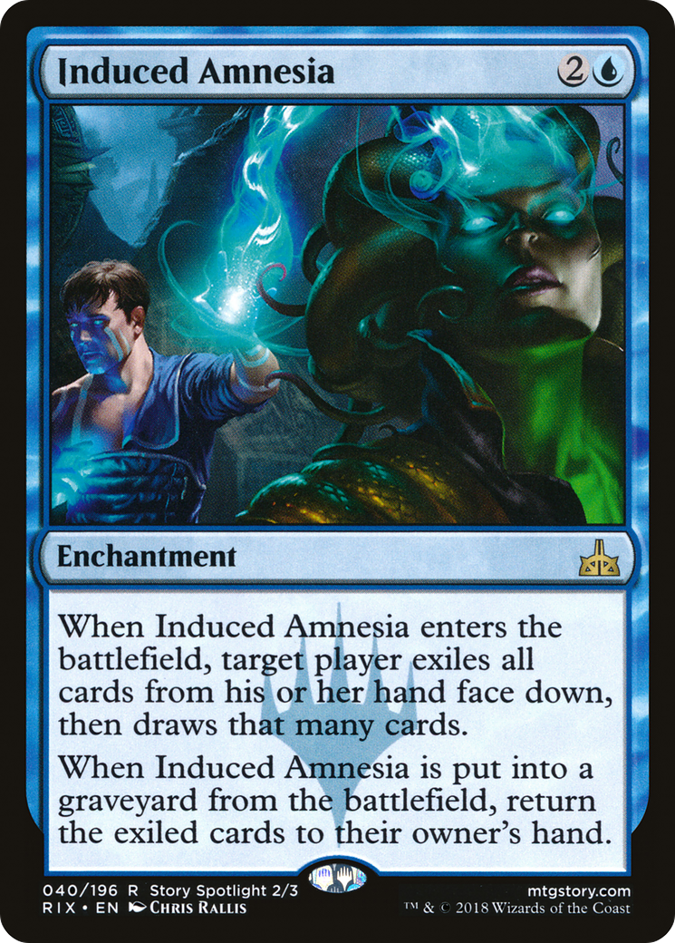Induced Amnesia [Rivals of Ixalan]-1