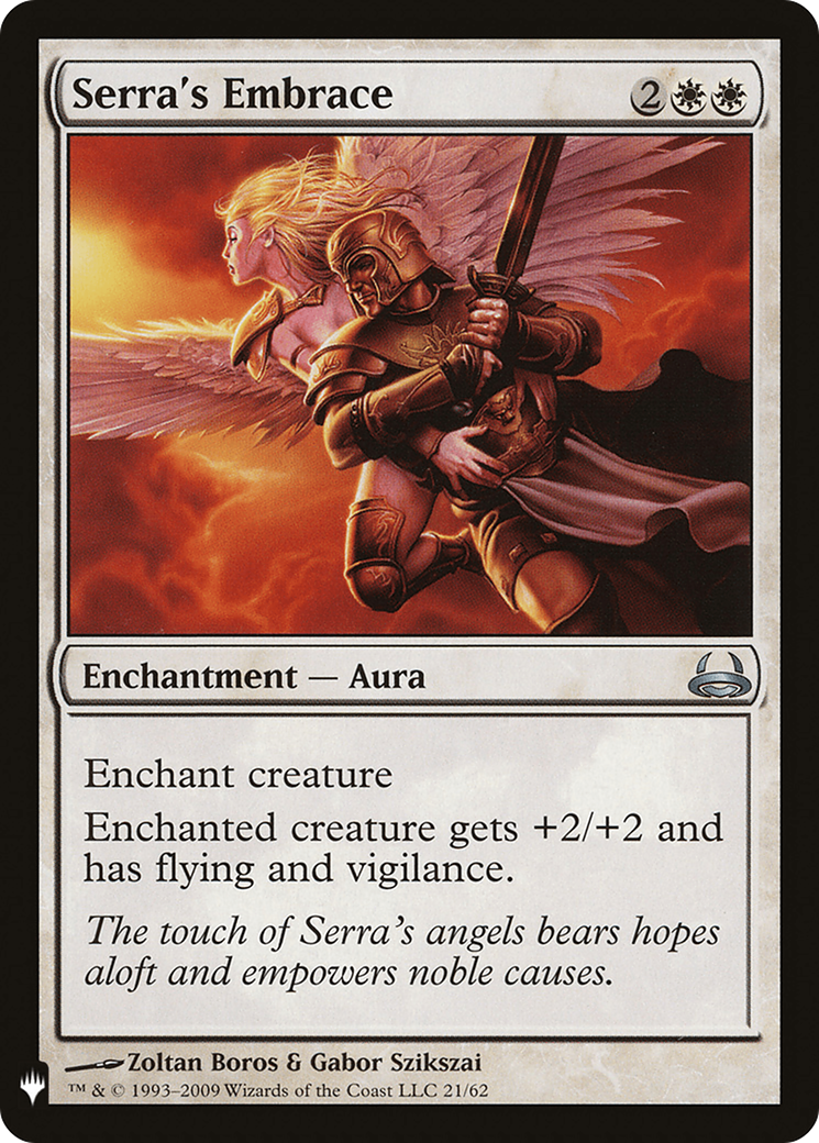 Serra's Embrace [Mystery Booster]-1