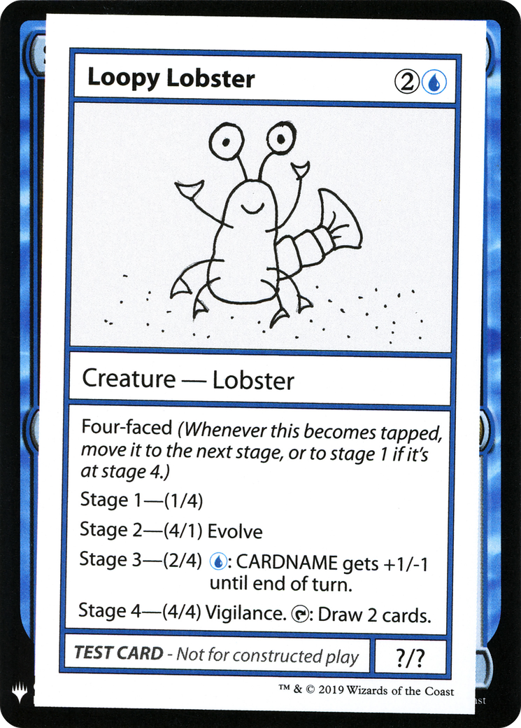 Loopy Lobster [Mystery Booster Playtest Cards]-1