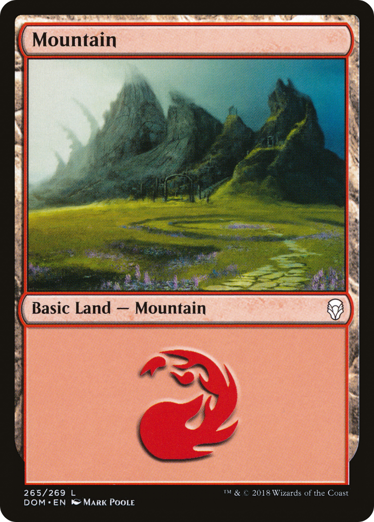 Mountain (265) [Dominaria]-1