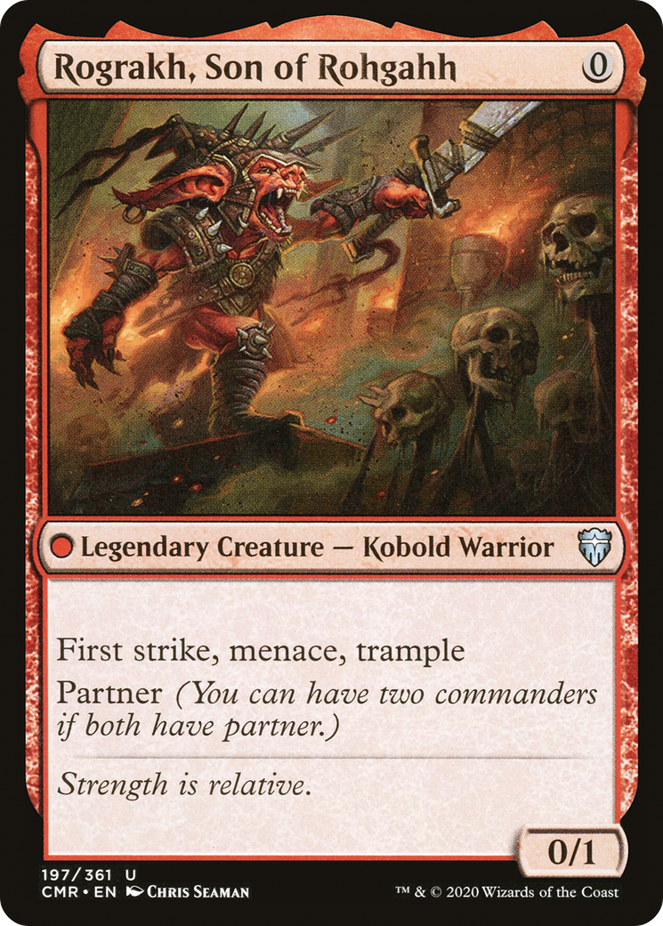 Rograkh, Son of Rohgahh [Commander Legends]-1