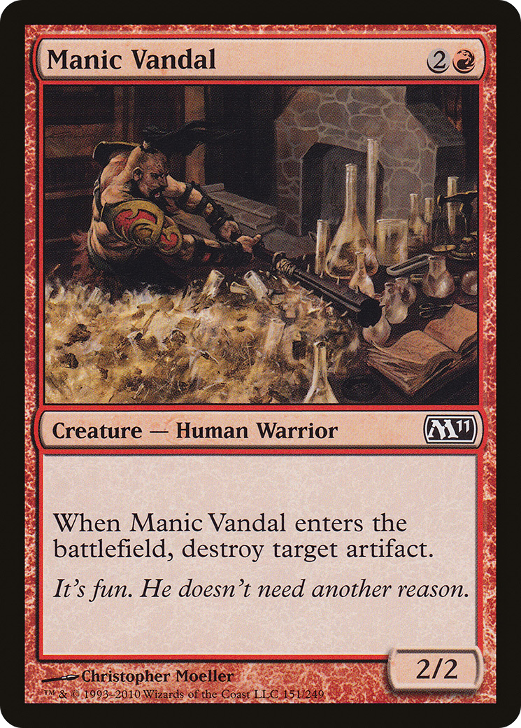Manic Vandal [Magic 2011]-1