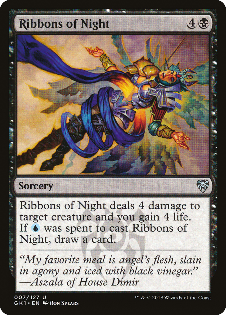 Ribbons of Night [Guilds of Ravnica Guild Kit]-1