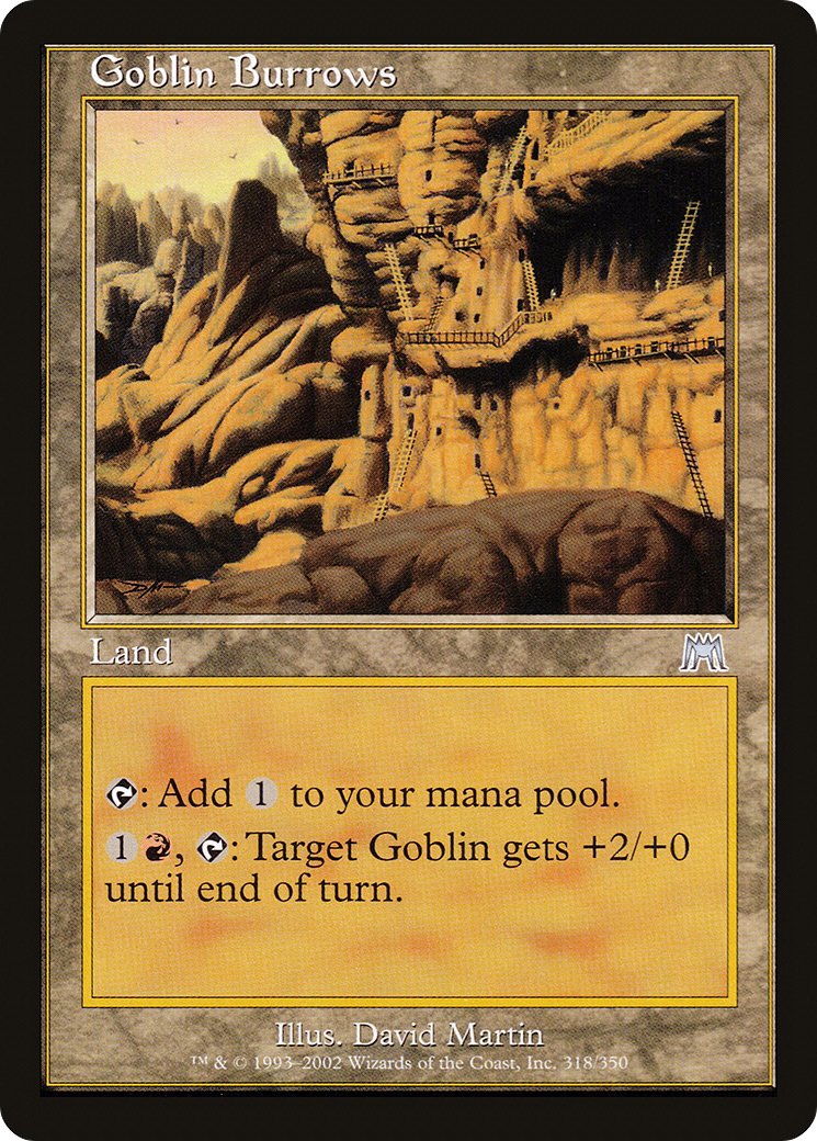 Goblin Burrows [Onslaught]-1
