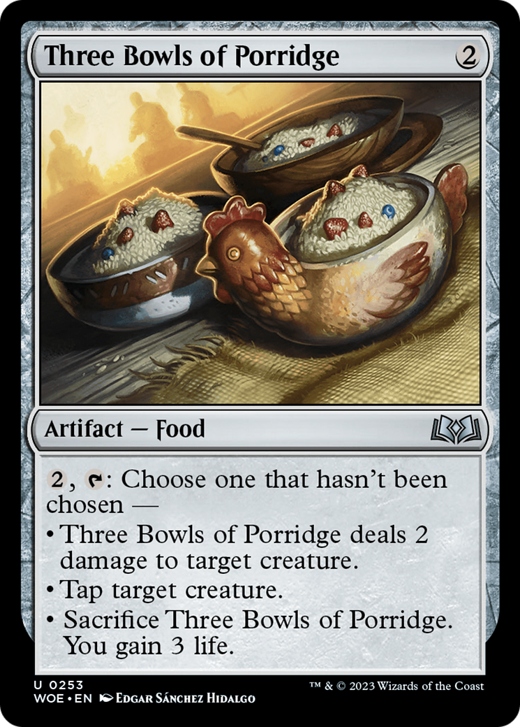 Three Bowls of Porridge [Wilds of Eldraine]-1