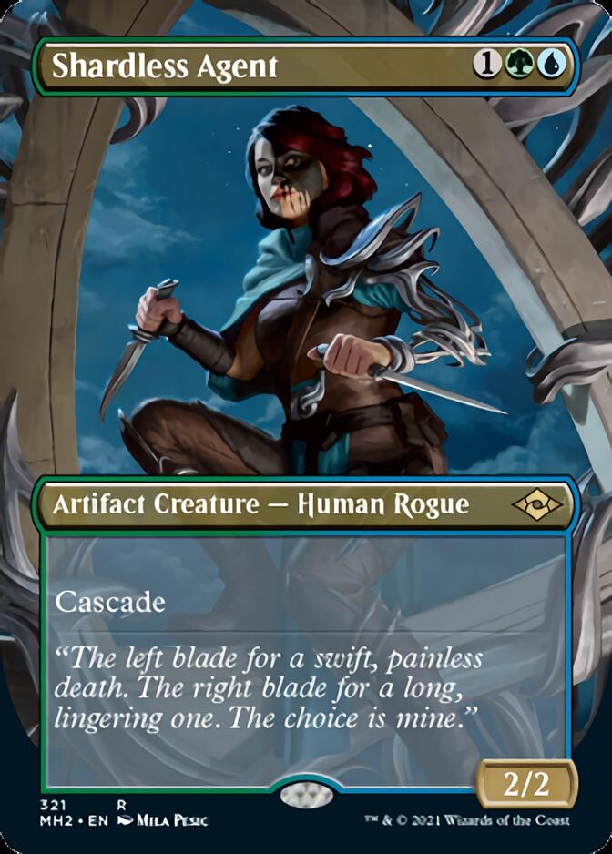 Shardless Agent (Borderless Alternate Art) [Modern Horizons 2]-1