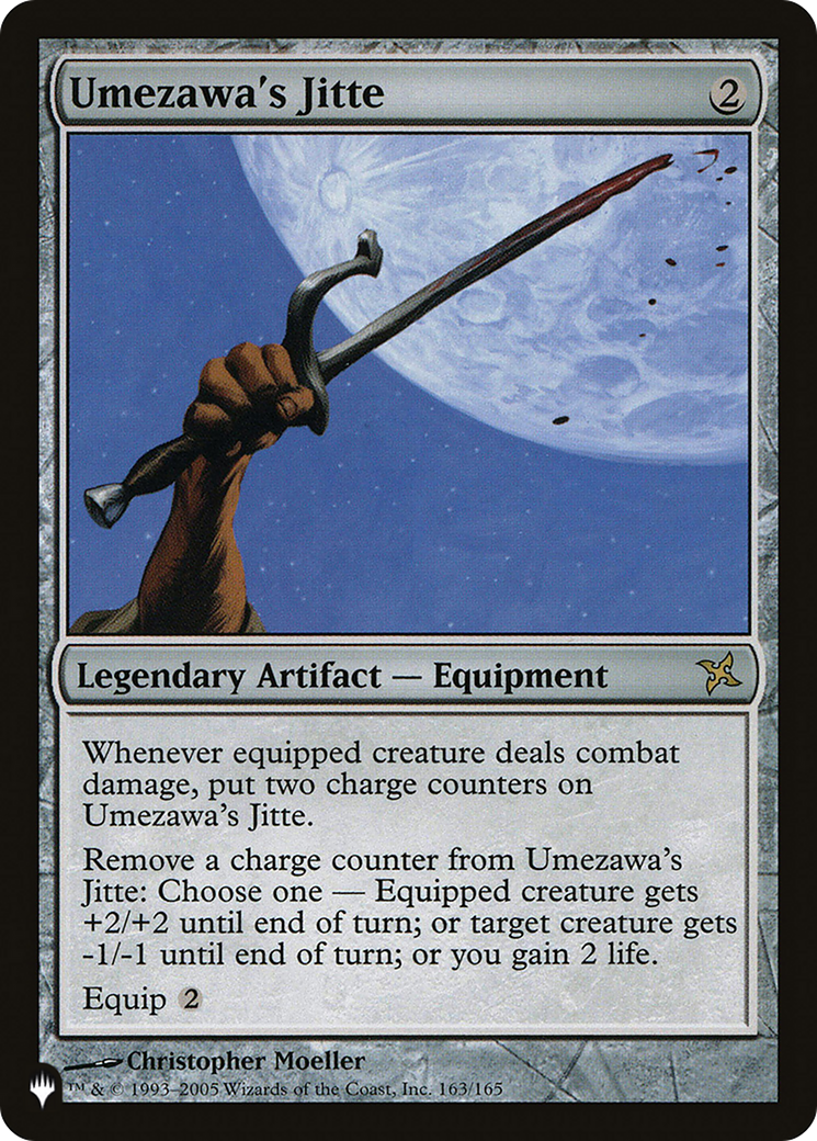 Umezawa's Jitte (LIST-163/165) - The List-1