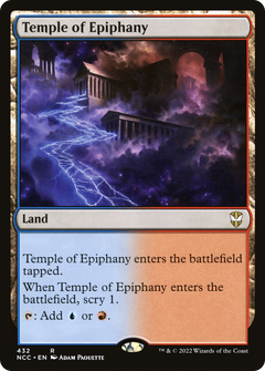 Temple of Epiphany [Streets of New Capenna Commander]-1