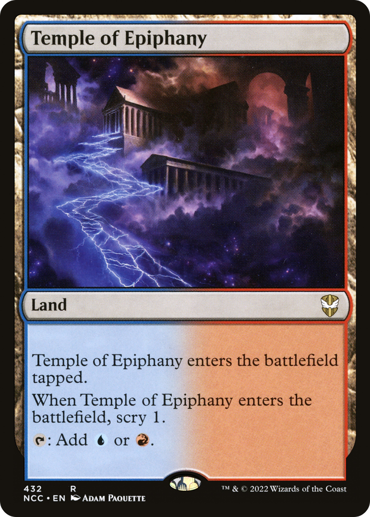 Temple of Epiphany [Streets of New Capenna Commander]-1