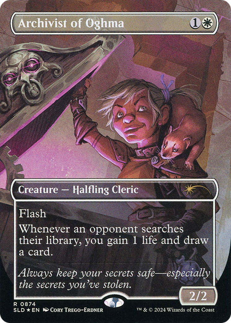 Archivist of Oghma (Rainbow Foil) [Secret Lair Drop Series]-1