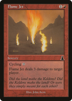 Flame Jet [Urza's Destiny]-1