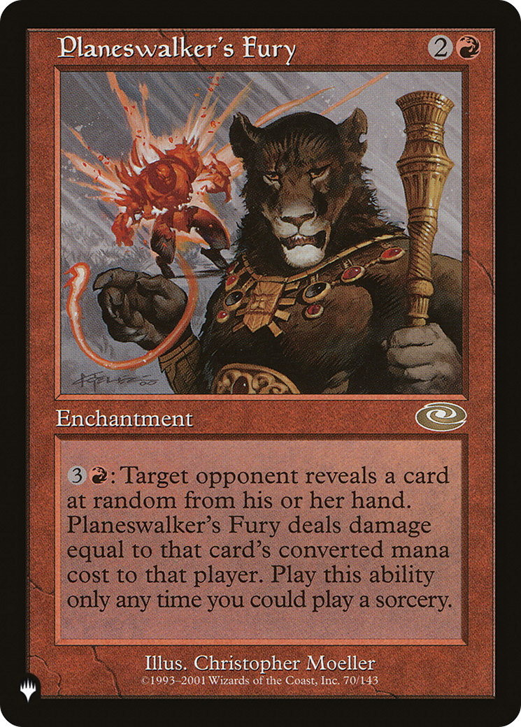 Planeswalker's Fury [The List]-1
