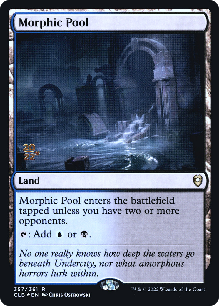 Morphic Pool [Commander Legends: Battle for Baldur's Gate Prerelease Promos]-1