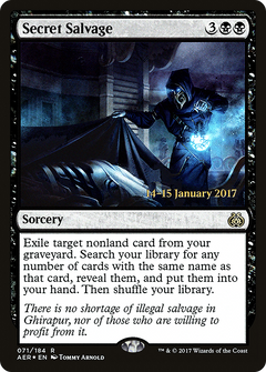 Secret Salvage [Aether Revolt Prerelease Promos]-1