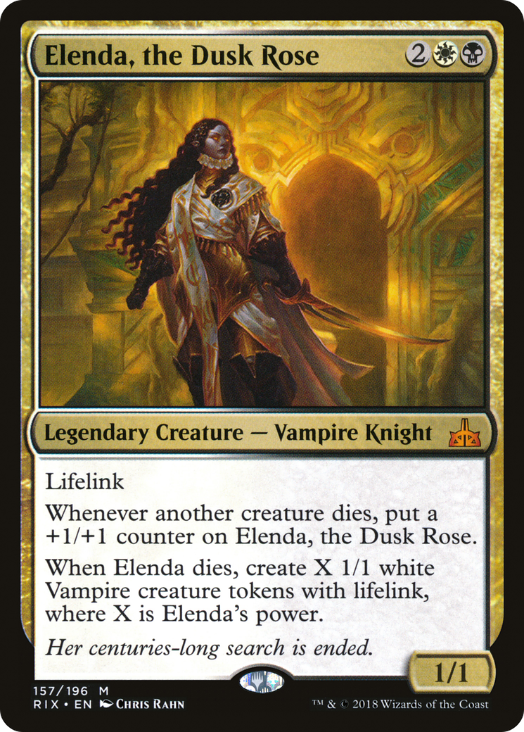 Elenda, the Dusk Rose [Rivals of Ixalan]-1