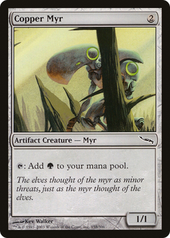 Copper Myr [Mirrodin]-1