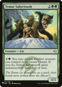 Temur Sabertooth [The List]-1
