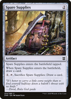Spare Supplies [Zendikar Rising]-1