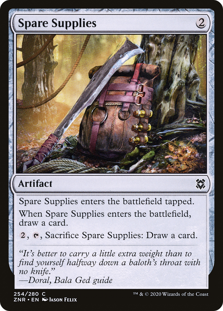Spare Supplies [Zendikar Rising]-1