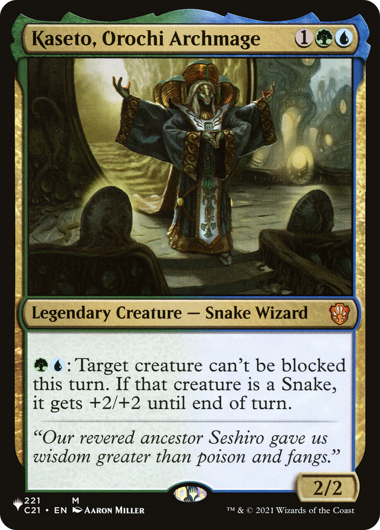 Kaseto, Orochi Archmage [The List]-1