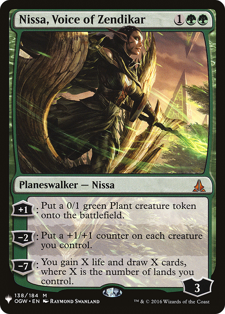 Nissa, Voice of Zendikar [Mystery Booster]-1