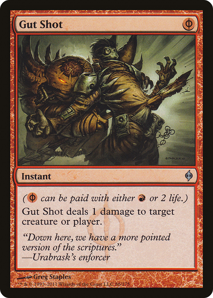 Gut Shot [New Phyrexia]-1